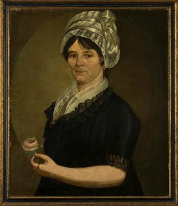 Portrait of Mary (Polly) Todd Stanwood of Newburyport, Massachusetts by 
																	William Jennys