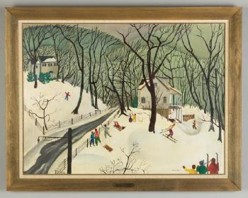 Winter play by 
																			Annie Lenney
