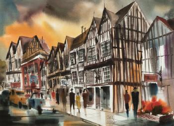 Street in Stratford by 
																			Jack Laycox