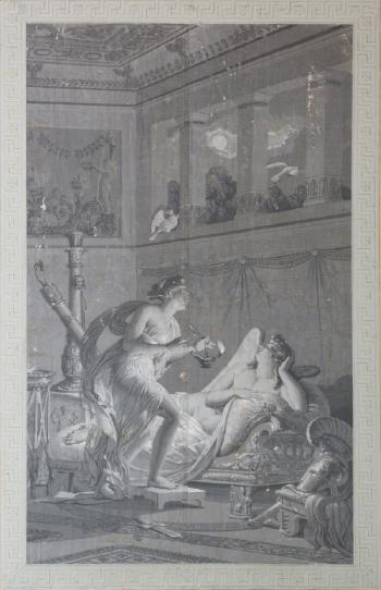 Scènes de la vie de Psyché by 
																			 Dufour Wallpaper Company