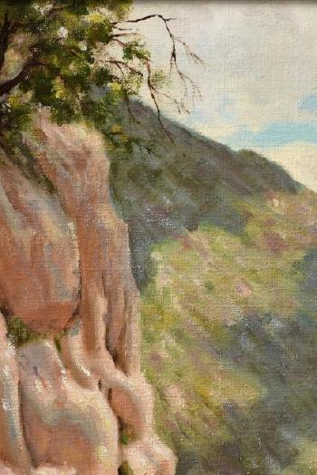 A painting 'Guadalupe National Park' by 
																			Harry Worthman