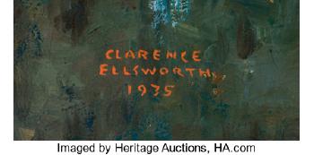 A moonlit messenger by 
																			Clarence Ellsworth