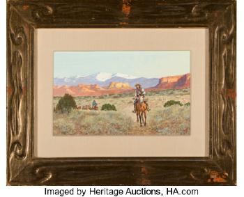 Horse and Rider by 
																			Noel Daggett