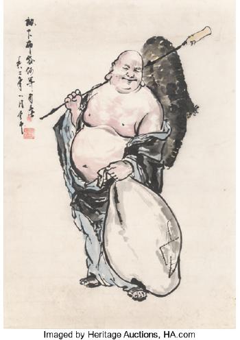 Budai by 
																			 Zhang Guangli