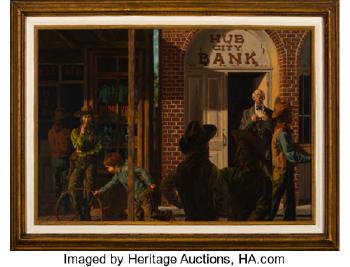 Hub City Bank or The Case by 
																			Robert Byerley