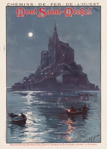 Mont Saint - Michel by 
																	Louis Tauzin