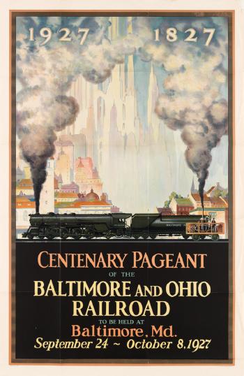 Centenary Pageant Of The Baltimore And Ohio Railroad by 
																	L Vasser Elam