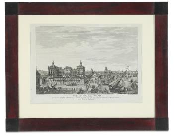 A collection of five views from St. Petersburg by 
																			Claude Niquet