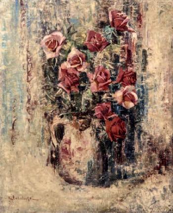 Bouquet de roses by 
																	Kasinier Rubolowski