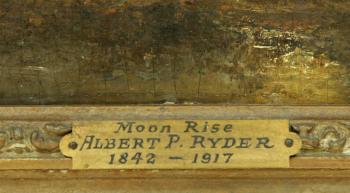 Moon rise by 
																			Albert Pinkham Ryder