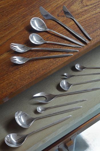 Trinita Flatware Service And Selection Of Serving Pieces by 
																	Hjordis Haugaard