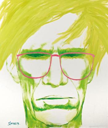 Andy Warhol by 
																	 Zhong Ming