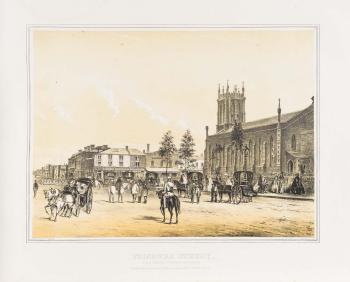 The Melbourne Album Containing a Series of Views of Melbourne & Country Districts by 
																			Charles Troedel