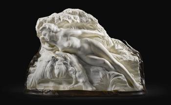 Relief With Leda And The Swan by 
																	Charles Samuel