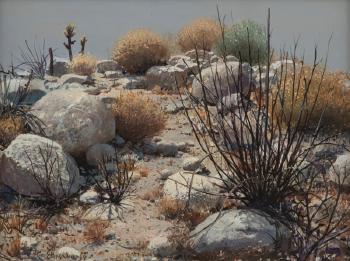 Desert scene near San Jacinto by 
																			Peter Ellenshaw