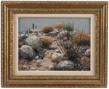 Desert scene near San Jacinto by 
																			Peter Ellenshaw