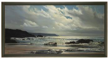 Rocky coastal by 
																			Peter Ellenshaw