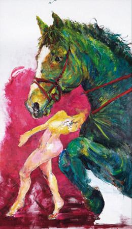 Horse by 
																	 Yatong Wang