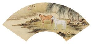 Horses by 
																	 Pu Jian