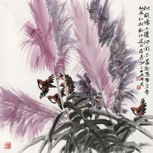 Sparrows by 
																	 Yang Jianwu