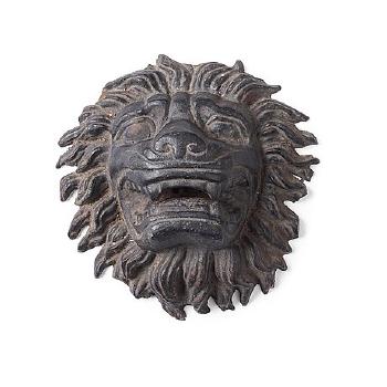 A Cast Iron Mascaron In The Shape Of A Lions Head by 
																			Anna Petrus