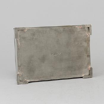 A Pewter Box, Svenskt Tenn, Stockholm 1935 by 
																			Nils Fougstedt