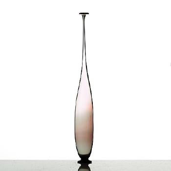 A Vase, Orrefors 1960 by 
																			Nils Landberg