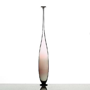 A Vase, Orrefors 1960 by 
																			Nils Landberg