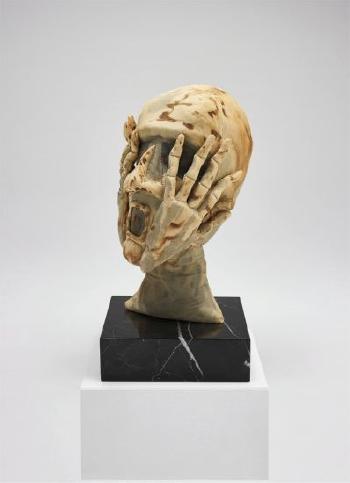 Untitled (Head with Hands) by 
																	Eva Aeppli