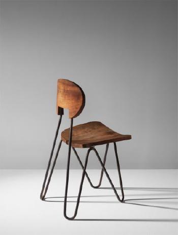 Early W chair by 
																	Cesar Janello
