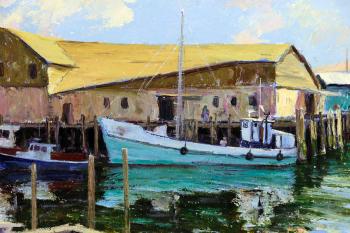 Gloucester Harbor by 
																			John S Caggiano