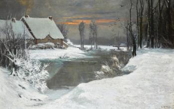 Winter Landscape by 
																	Ivan Veltz