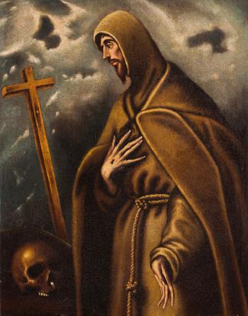 São Francisco de Assis by 
																	 El Greco