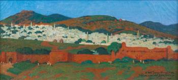 Panorama de Fez by 
																	Henri Dabadie