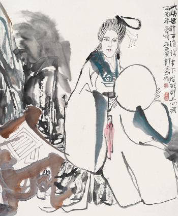 Li Qingzhao by 
																	 Guo Quanzhong