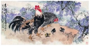 Roosters by 
																	 Ma Weilin