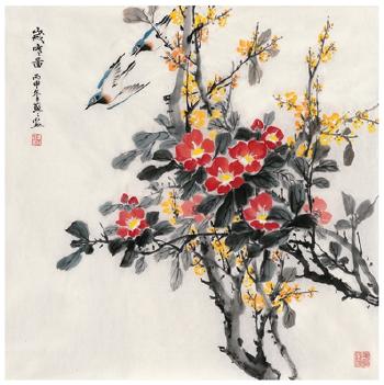 Prunus by 
																	 Qiao Susu