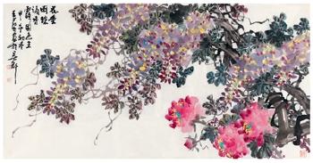 Flowers by 
																	 Wang Kui