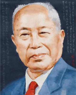 Portrait of Li Xiongcai by 
																	 Xu Weixin