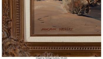 Desert Shadows by 
																			Norman H Yeckley