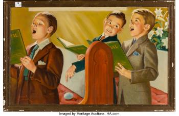 Choir boys by 
																			Russell Sambrook