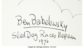 Sled dog race nepean by 
																			Ben Babelowsky