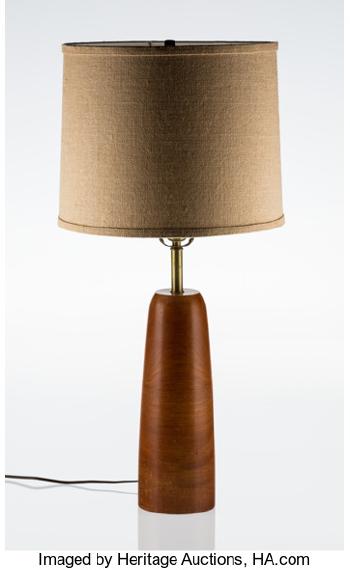 Rare Table Lamp by 
																			Robert Stocksdale