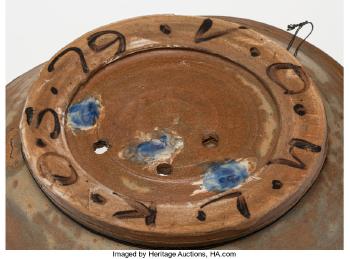 Untitled (Plate) by 
																			Peter Voulkos
