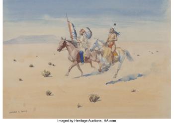 Sioux Chiefs by 
																			Leonard Howard Reedy