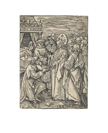 Christ and the captain by 
																	Jacob Cornelisz van Oostsanen