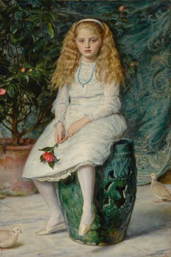 Nina, Daughter of Frederick Lehmann, Esq. by 
																	John Everett Millais