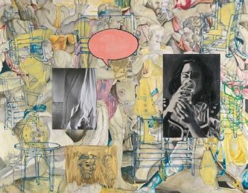 Mingus in Mexico by 
																	David Salle