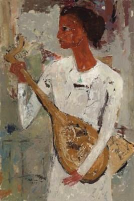 Untitled (The Lute Player) by 
																	Tahia Halim