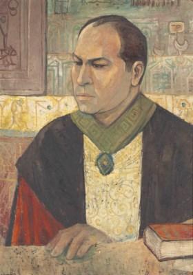 Portrait of Salah Youssef Kamel by 
																	Abdel Hadey El-Gazzar